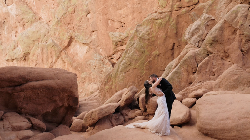 Garden of the Gods Intimate Wedding Highlight